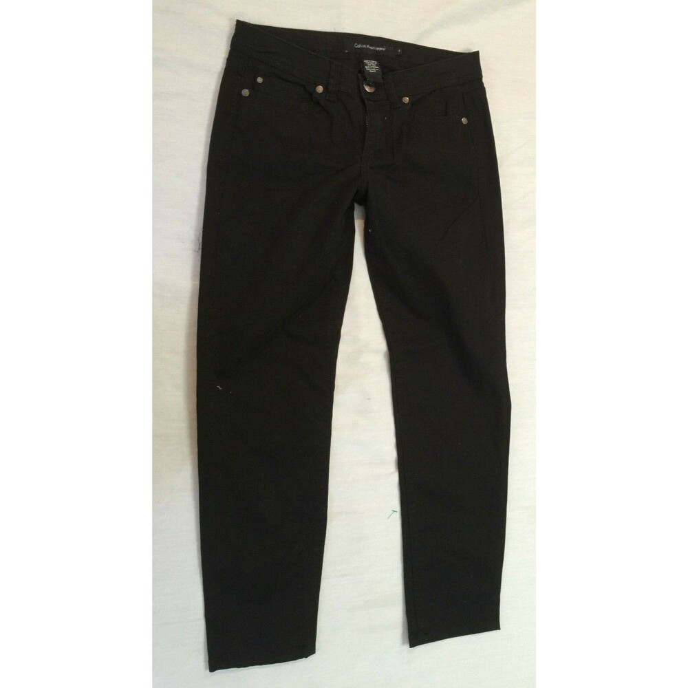CALVIN KLEIN JEANS SKINNY CROP PANTS WOMENS SIZE 2